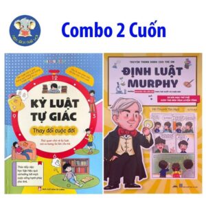 Sách- Combo 2Q: Kỉ luật tự giác ( Thay đổi cuộc đời) + Định luật Murphy