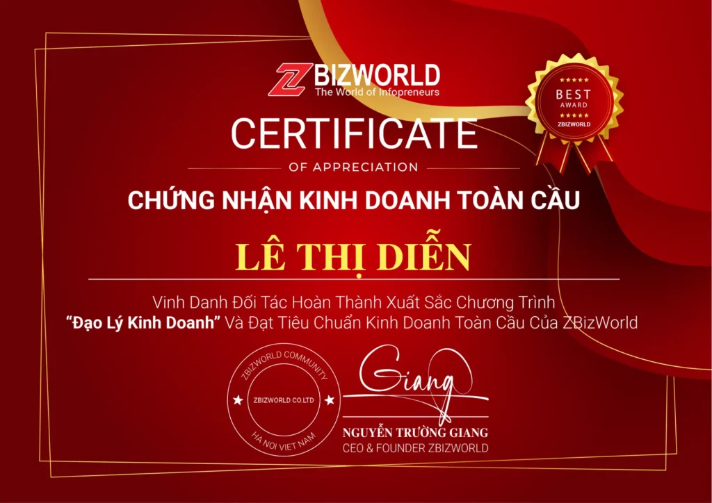 Đạo Lý Kinh Doanh